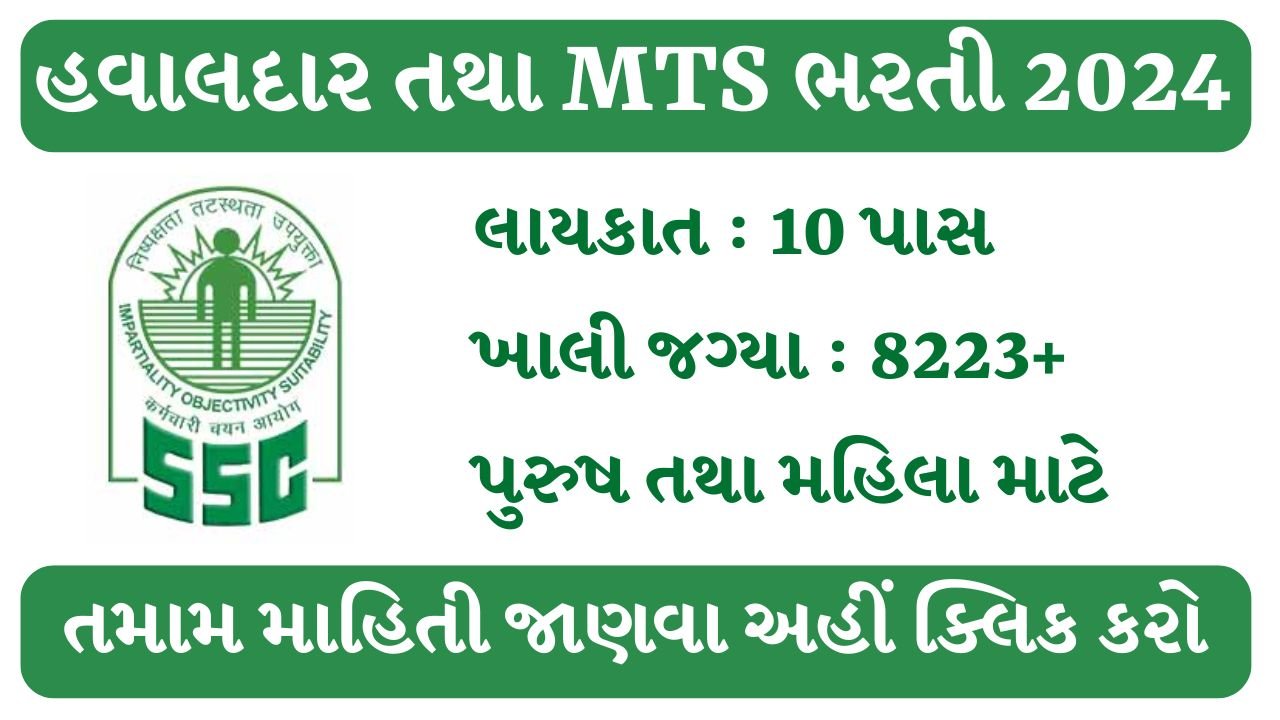 SSC MTS Recruitment 2024